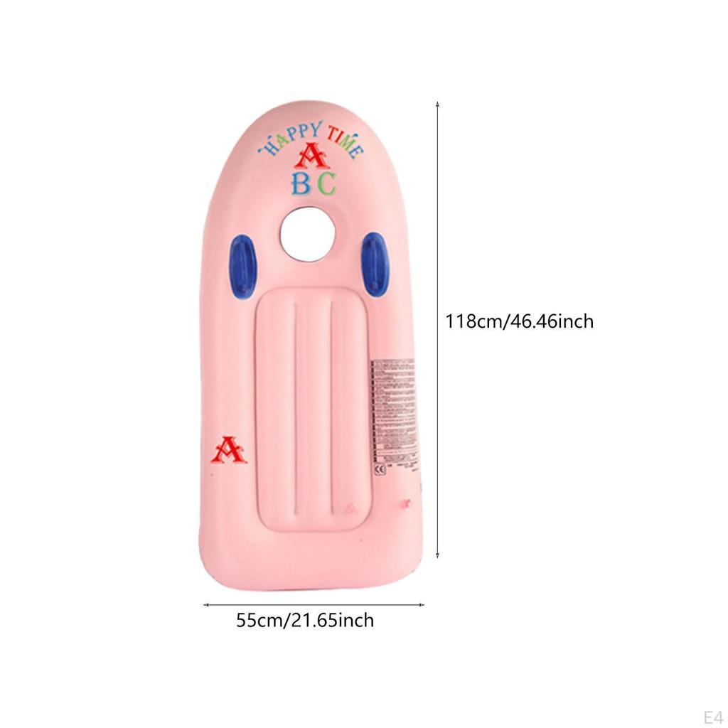 Детская надувная доска для серфинга, плот для бассейна, для мальчиков и девочек, легкая доска для серфинга, водный поплавок