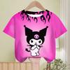 Sanrio Kulomi Children's T-shirt My melody cartoon cute print versatile summer breathable short sleeve top wholesale