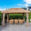 Outdoor Thatched Gazebo Pavilion