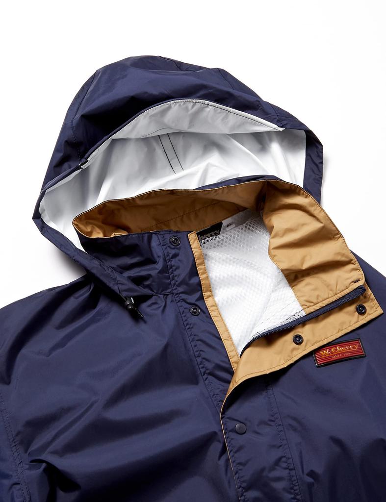 Kurodaruma 7200 Raincoat and Pants, Navy, Size LL