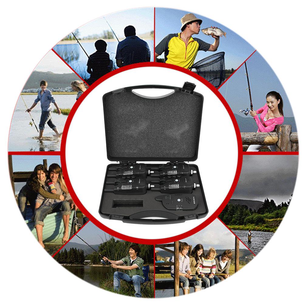 ABS LED рыболовный электронный сигнализатор поклевки рыбы звуковой сигнал индикатор аксессуар