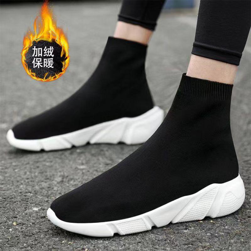 Fashion New Socks Running Shoes Women's Sneakers Sports Shoes for Women Man Breathable Casual Elasticity Platform Vulcanize Ankle Boots