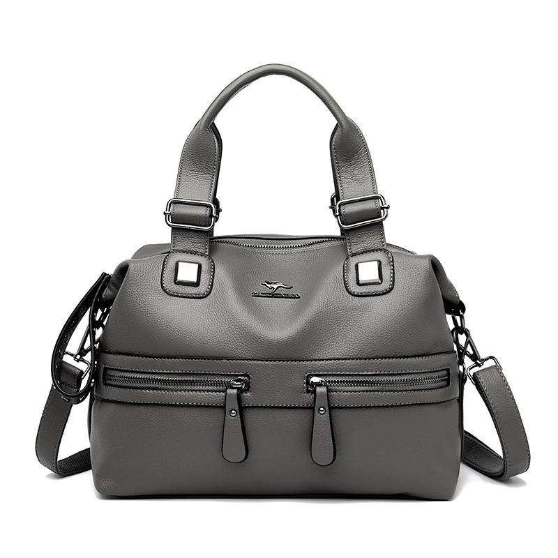 Soft Leather Shoulder Bag for Women Crossbody Bags Large Capacity Luxury Brand Designer Casual Bag