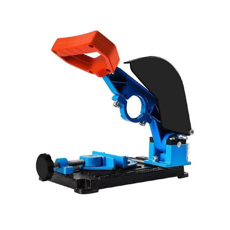 Угловая шлифовальная машина и электрическая дрель Стойка для резки Стойка для сверления Фиксированный кронштейн Держатель режущего станка Ручной привод Деталь инструмента Аксессуар