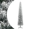 VidaXL Slim Christmas Tree with Stand and Snowflake 300 Cm PVC 357687