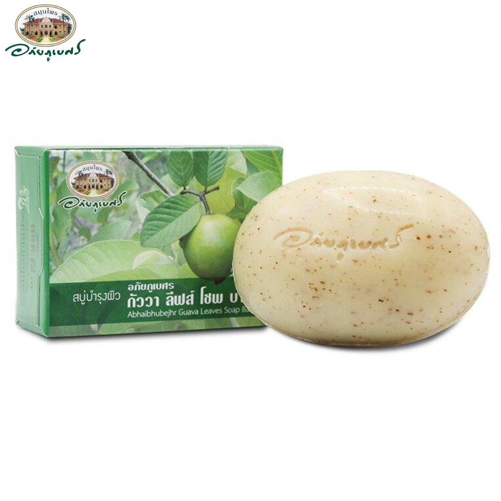 Abhai Herb Milk & Honey / Листья гуавы / Прозрачное мыло с куркумой / Огурец, Abhaibhubejhr, 100 г Тайский травяной уход за кожей