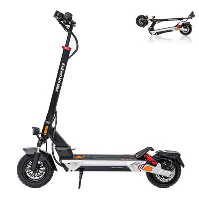 KuKirin M4 Ma× 800W Грязевой Электросамокат Полная Подвеска, 48В 18.2Ач, Складная Конструкция, Водонепроницаемость IP54, 10" Шины Внедорожный Электросамокат