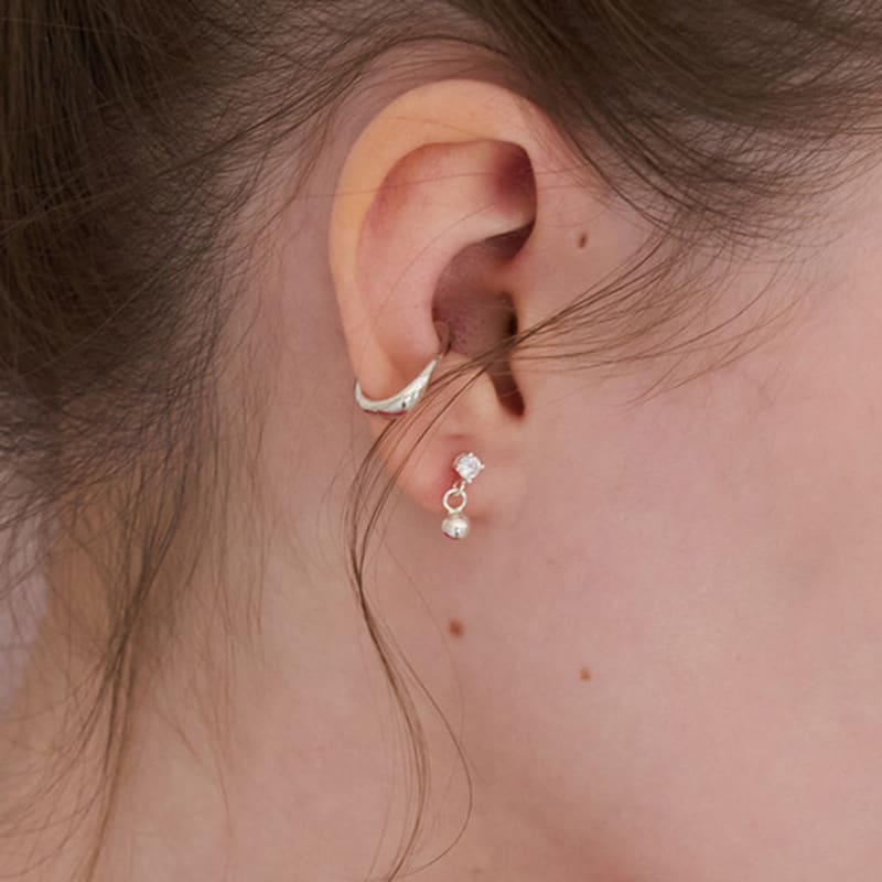 STILL INSTANT Роза с росой - Кафф для уха 03