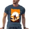 Father and son surfing gift TShirt Festival Casual Short Sleeve