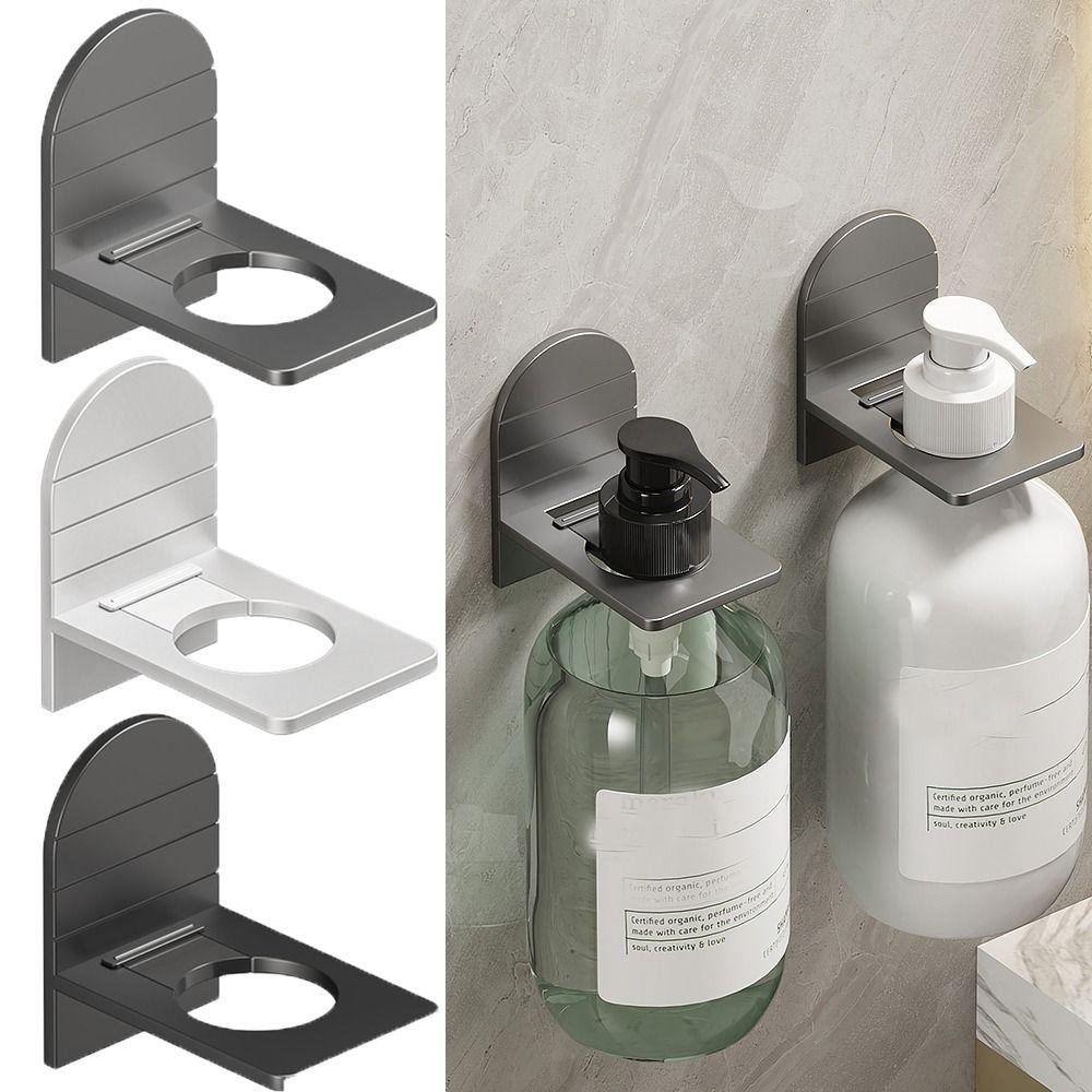 Liquid Soap Wall Hanger Soap Bottle Holder Shampoo Holder Detergent Bottle Shelf Shower Gel Hanger