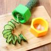 Multi-Purpose Vegetable Cutter Screw Cucumber Slicer Fruit Spiral Peeler Salad Modelling Tools