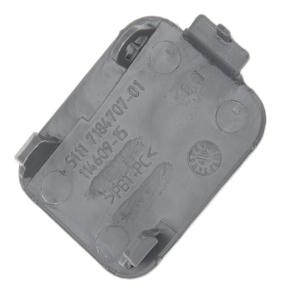 Крышка проушины буксировочного крюка переднего бампера автомобиля черная 51117184708 Замена для 5 серии E60 рестайлинг 2005?2009