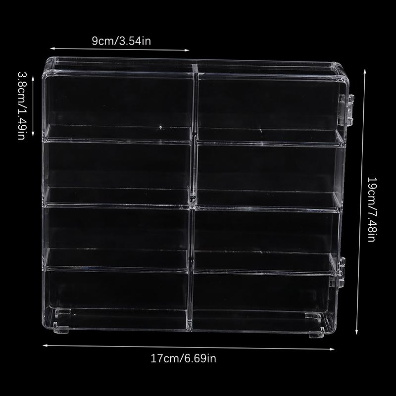 1:64 для Hot Wheels Display Box Car Model Toy Cabinet Rack для Hot Wheels Cars Diecast Storage Acrylic Pelproof Display Box