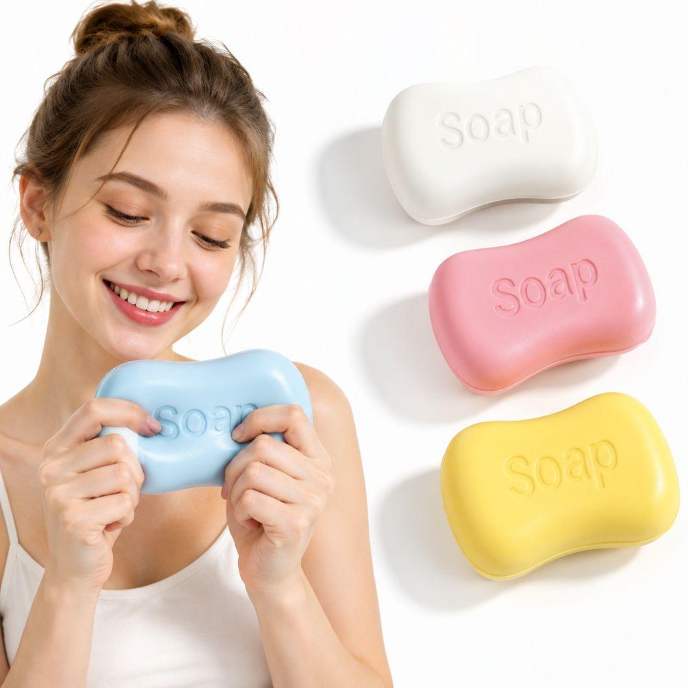 Slow Rebound Squishy Fidget Toy Realistic Soap Shape Sensory Stress Toy  For Kids Adults