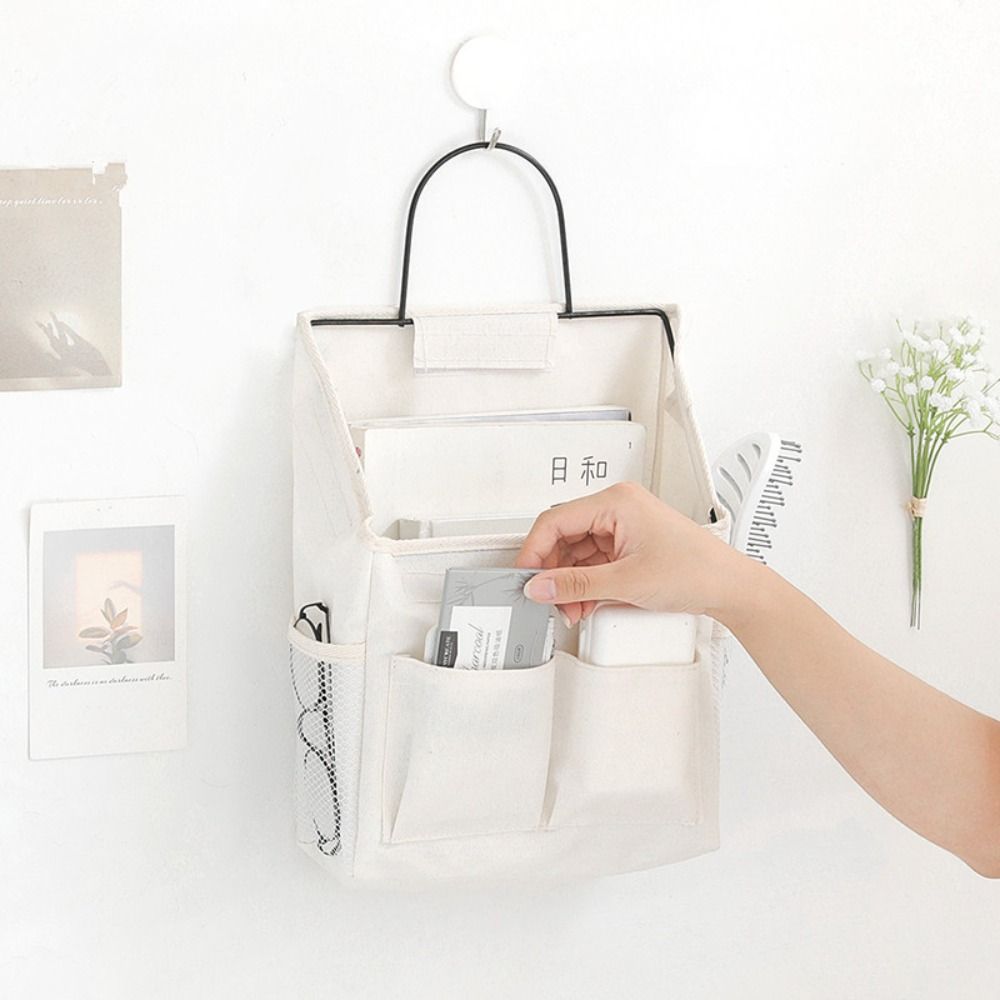 Водонепроницаемая сумка для хранения, настенный органайзер для кровати, переносная корзина для хранения мусора, домашняя корзина