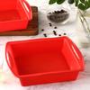 2PCS Heat Resistant Cake Baking Pan Flexible Dessert Baking Mold Multifunctional Bread Mold  Oven