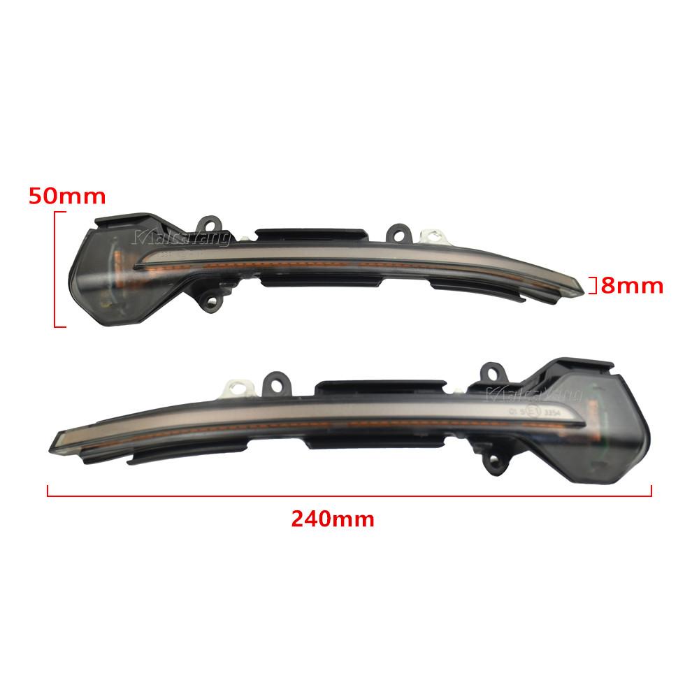 1Pair Dynamic Turn Signal Light Side Mirror Indicator Blinker Lamp For SEAT Leon III 5F Arona KJ7 Ibiza 6FTurn Signal 2