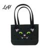 Cute Halloween Printed Handbag Tote Bag Waterproof Beach Reusable Grocery Tote Large Capacity Shopping Cat Shoulder Bag for Women Daily Use Holiday