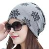 Women Thermal Hat Cycling Neck Warmer Lightweight Colorful Printing Headband High Elasticity Anti-slip Scarf Cold Warm Weather Headwear