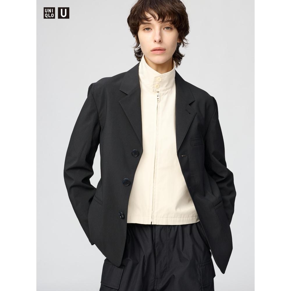 Uniqlo Японский приталенный пиджак