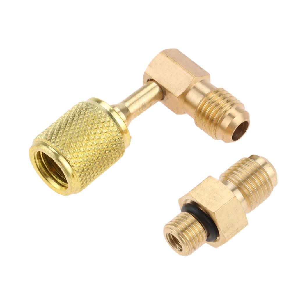 8pcs R12 R134a Car Air Conditioner Conversion Adapter for Old Car Air Conditioner