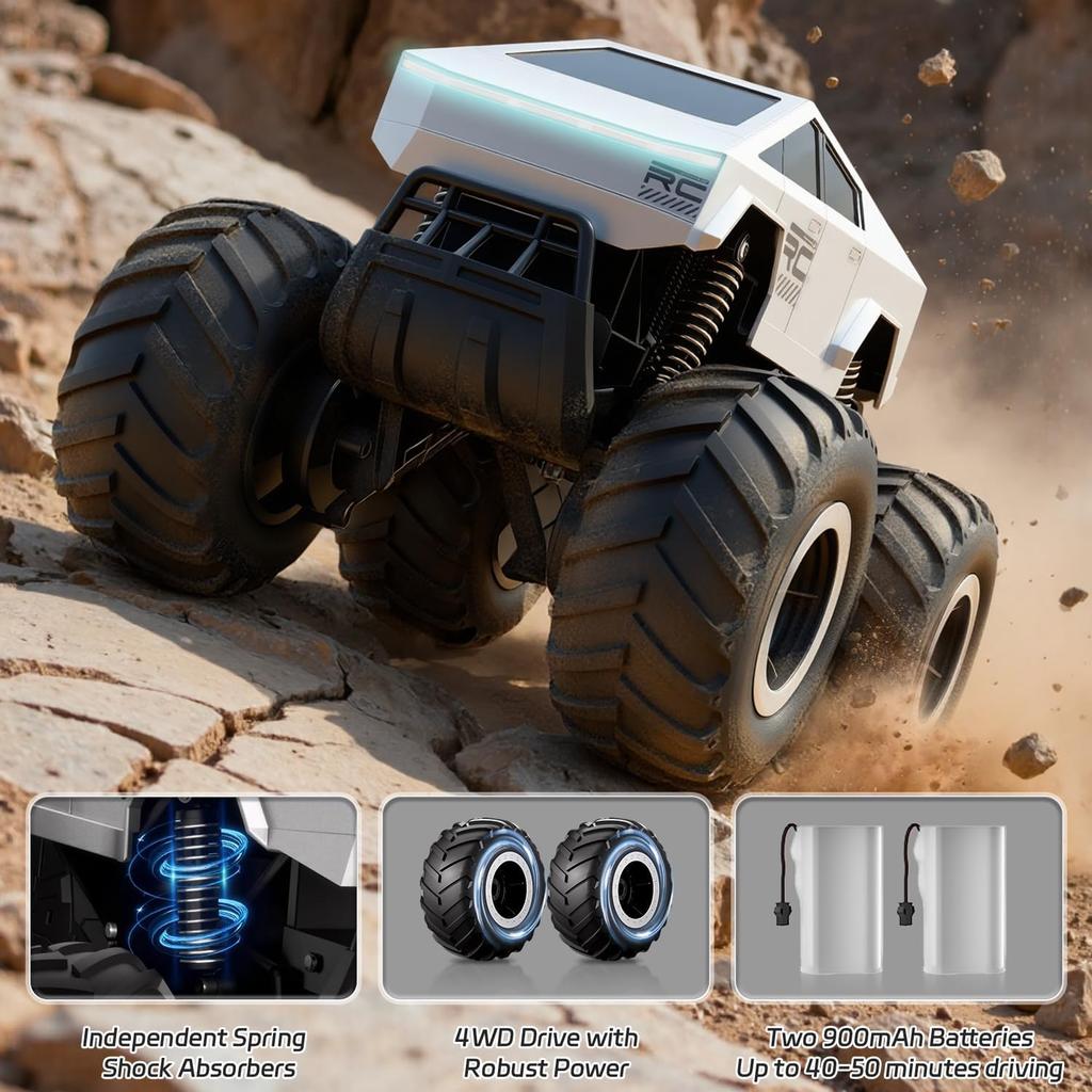 Радиоуправляемая машина Внедорожник Пикап 4WD Амфибия RC Машины Вездеход 116 Грузовик Игрушки 2.4G Машинки Подарки для Детей Мальчиков