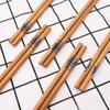 Многоразовый набор из 5 пар бамбуковых палочек ручной работы в японском стиле из натурального дерева, палочки для еды, суши, еды, кошек, цветов, разноцветные деревянные палочки для еды
