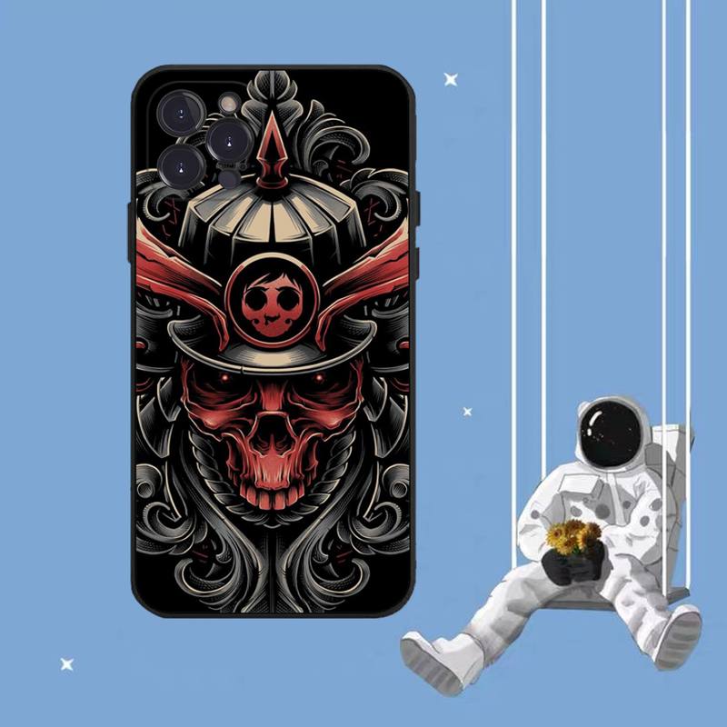 Чехол для телефона с маской самурая они для iPhone Samsung Galaxy Redmi Xiaomi Oppo OnePlus Note SA 7 8 9 10 11 12 13 14 20 21 22 23 53 54 Pro Max Plus Ultra