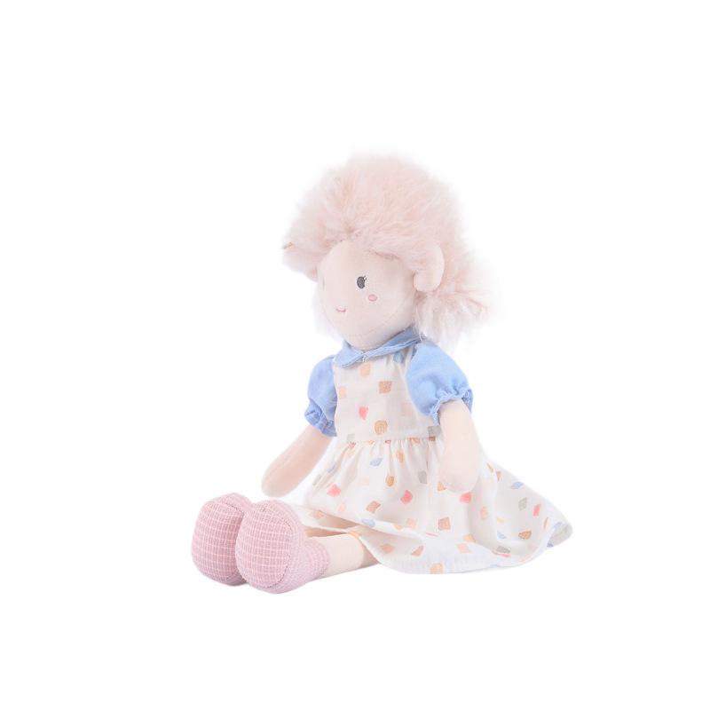 Кукла-девочка с юбочкой BobyBobo - Плюшевая игрушка "Девичье сердце" Подарок на день рождения
