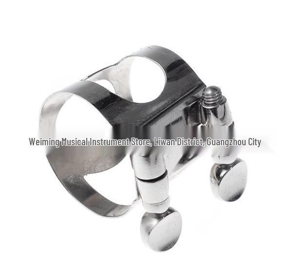 Bakelite Alto Saxophone Ligature with Mouthpiece and Reed Clamp