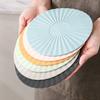 Silicone Round Table Mat Extra Thick Insulated Placemat Hot Pad Coffee Cup Coaster Pot Holder Kitchen Gadgets Accessories