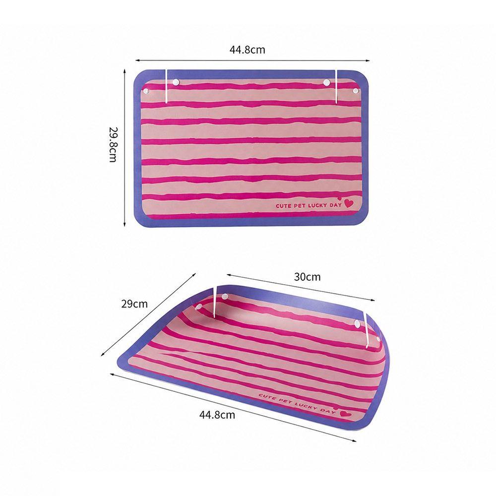 Non-slip Cat Dog Food Mat Waterproof Pet Feeding Mat Easy Clean Cat Bowl Mat