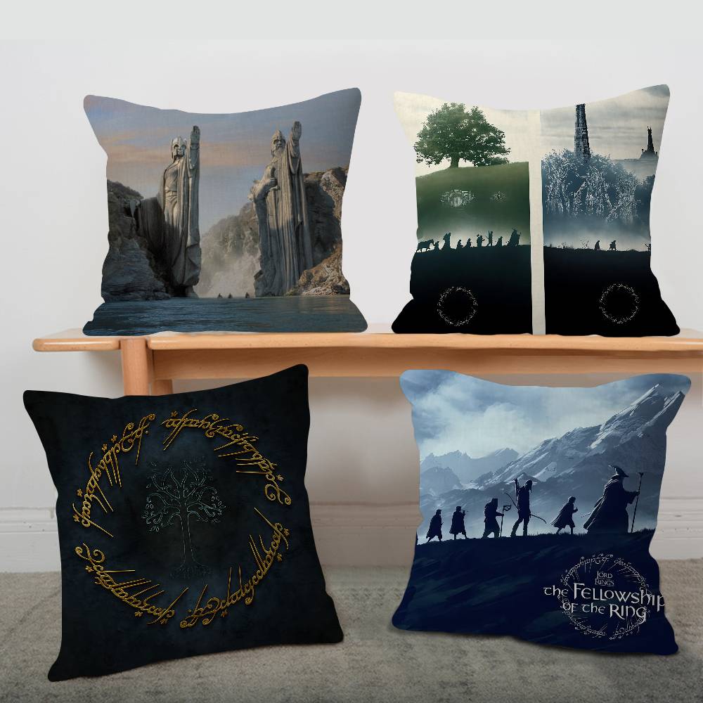 LLords Game Rings 4545cm Cushion Cover Pillow Cover Decor Pillowcase Home Pillowcase For Couch Pillow