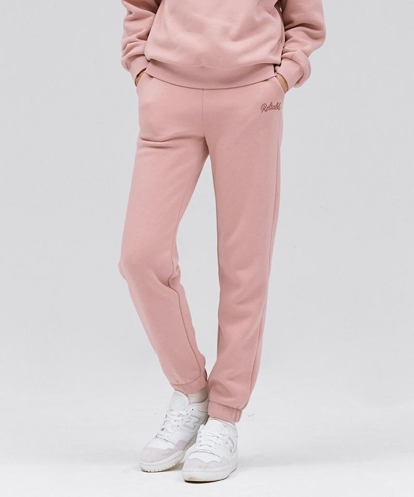 CHASECULT Women'S Fleece-Lined Jogger Warm-Up Pants - Pink
