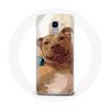 Case for Samsung Galaxy A8 2018 American Pit Bull Terrier Brown