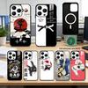 Чехол для телефона J-Jujitsu J-Judo для iPhone17,16,15,14,13,12,11 Plus,Pro Магнитный с поддержкой беспроводной зарядки Magsafe