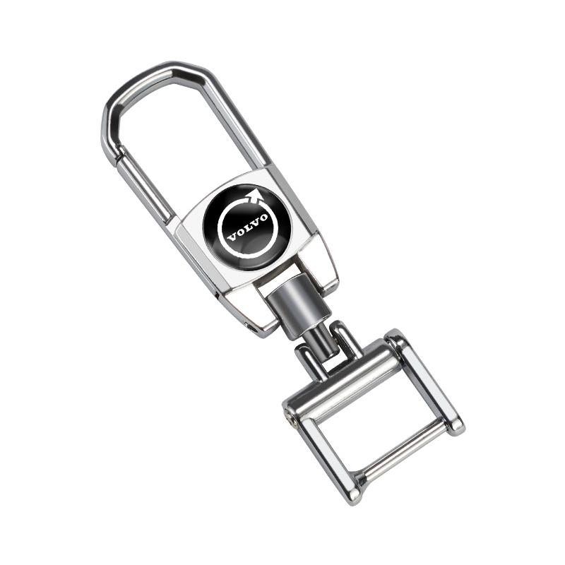 1Pcs High Quality Car Logo Keychain Metal Key Ring Accessories For Volvo ES90 EC40 EX40 EM90 XC90 V90 V60 XC60 V40 S80 S60 S90 C JP6