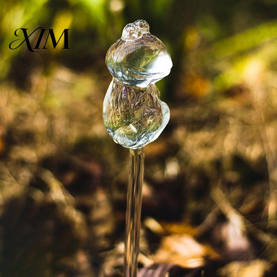 High Borosilicate Glass Plant Waterers Watering Bulb, Self Planter Insert, Animal Indoor Potted Accessories Flower Shapes, Vacation Bulb for