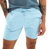 Fashion Men Shorts 2024 Summer Beach Casual Shorts Solid Baggy Basic Pockets Shorts Sports Men's Clothing