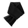 Prodigal Cashmere Reversible Scarf for Men Black and Charcoal 100% One-Loop (Free Size, Gray)
