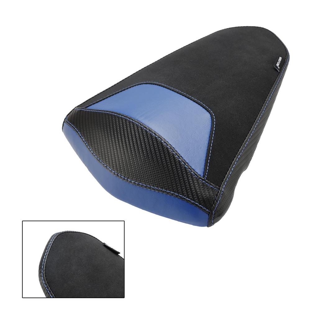 Подушка сиденья пассажира заднего сиденья Плоская из ПУ Подходит Синяя для Yamaha MT 03 YZF-R3 2015-2023
