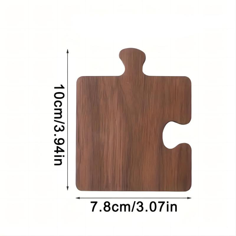 Wooden Block Coasters Heat-resistant Tabletop Use for Tea Sets Dining