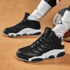 Большие размеры осенне-зимние высокие армейские баскетбольные кроссовки мужские модные туфли спортивная повседневная обувь баскетбол