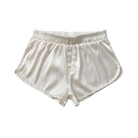 Мужские шорты с эластичной талией и средней посадкой, однотонные, свободного кроя, повседневные, для домашнего стиля, универсальные, для дома