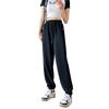 Gray Sweatpants Women's Spring and Autumn New Sweatpants New Loose and Thin Tied Feet Casual Harlan Pants