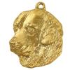 Golden Retriever  - Brelok I Naszyjnik Z Psem W Pudełku, Produkt Pozłacany Wysokiej Jakości, Marka Art-Dog