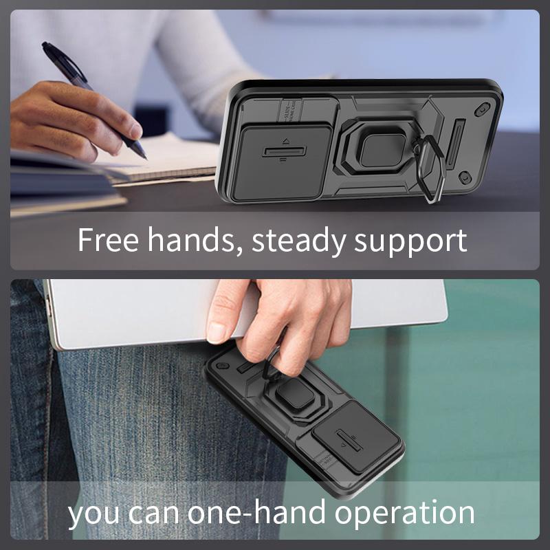 Бронированный чехол для Xiaomi 14 14T Pro ULTRA Сверхпрочный Противоударный Защита от царапин С кольцом-держателем Чехол для телефона