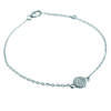 [K7799] - Silver Bracelet 'Choregraphie' Silver (rhodium Plated) - 7 Mm