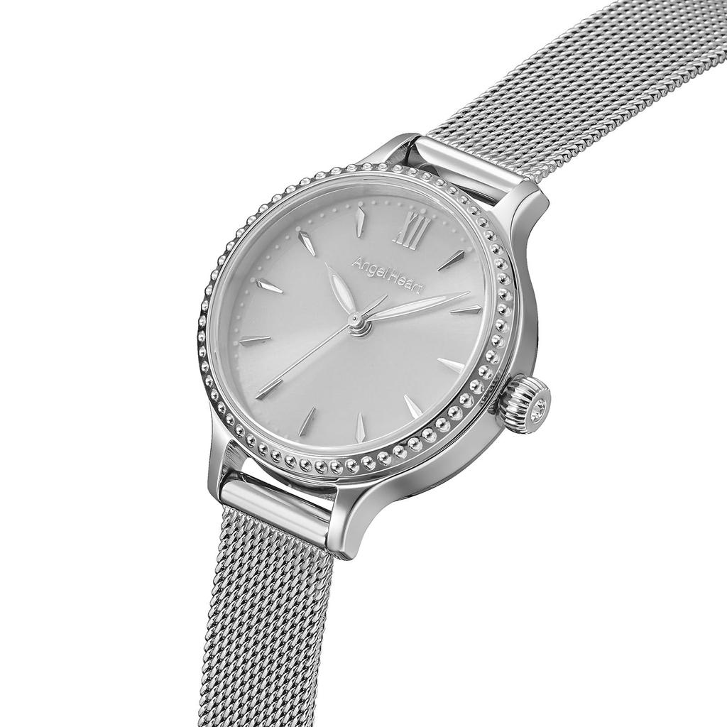 Angel Heart Twinkle Time Серебряный циферблат Нержавеющая сталь Солнечная батарея 26MM Обычная гарантия TTN26SS Серебряный [ANGELHEART] Женские