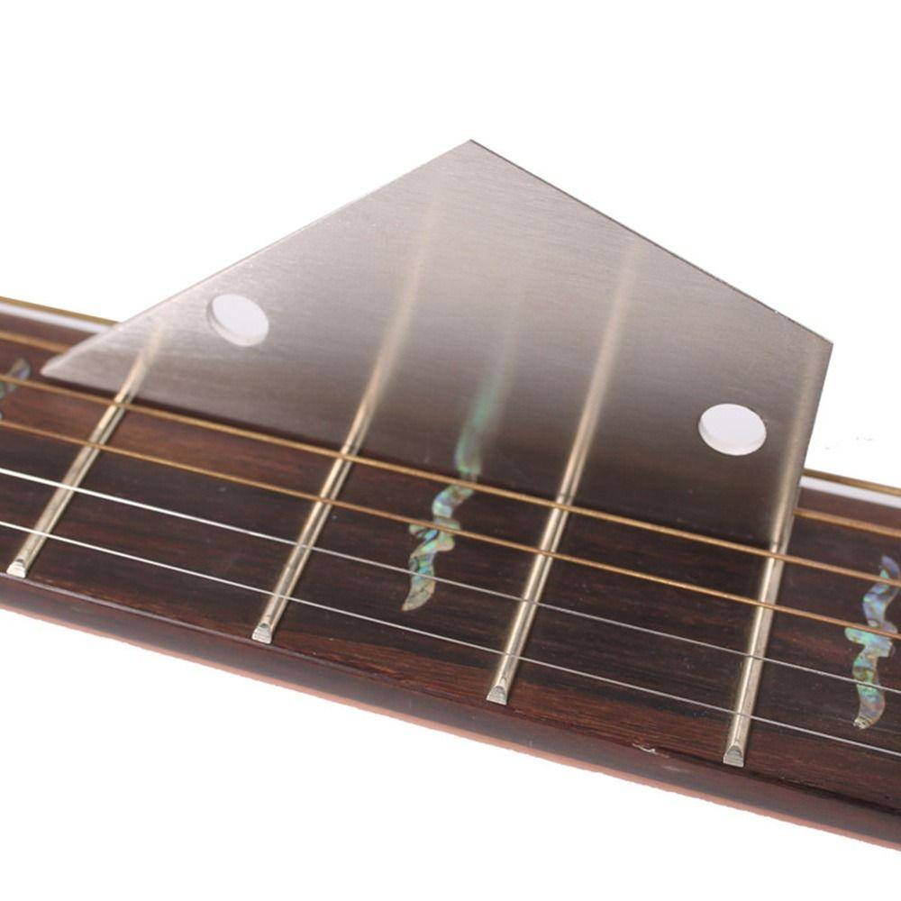 Tool Fret Rocker Guitar neck Ruler Guitar Bass Ruler Neck Fingerboard Ruler Fret Leveling Tool